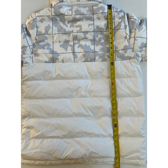 Nike Lebron James Down Fill Camo Puff Half Zip Jacket AT3904-121 Mens L-Tall - Picture 10 of 16